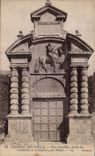 CPA Vizille Le castle Gate of honor Statue of the constable of Lesaiguieres by Richier