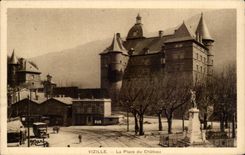 CPA Vizille Le castle the place
