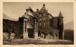 CPA Vizille Le castle Entrance Low relief of the constable of Lesdeguieres