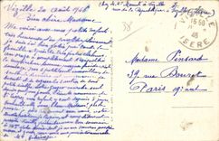 CPA Vizille View taken of the road of Laffrey