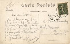 Vizille - View - the Castle and the Park - CPA