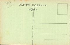 Chalain - Castle and Lake Chalain - CPA