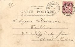 The SEINE - with the Boards in Mountain - CPA