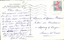 Boards in Mountain - Pont on Langouette - CPA