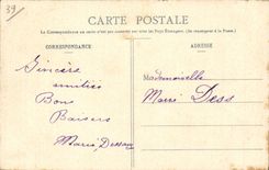 Mount under Vaudrey - Statue J Grevy - CPA