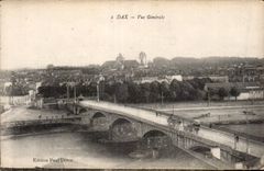 Dax - Vue Generale - CPA 