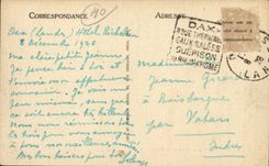 Dax - Vue Generale et le Pont - CPA 