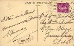 Dax - La Fontaine d'Eau Chaude - Source de la Nebe - CPA 