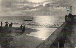 Capbreton on Sea - Sunset - CPA