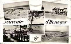 Hossegor - Souvenir - close Capbreton on Sea - CPA