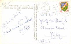 Hossegor - Souvenir - close Capbreton on Sea - CPA