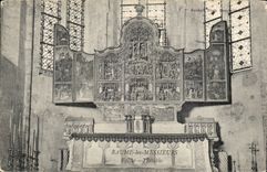 CPA Baume les Messieurs Eglise Retable