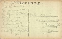 CPA De Champagnole has Nozeroy Le ravelled among door