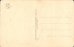 CPA Lons the Salt maker Statue of general Lecourbe