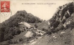 Saline CPA les Bains Summit of the Poupet Mount