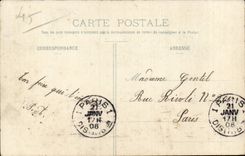 CPA Pithiviers the river of egg Only has Saint Gregoire close the church Saint Martin