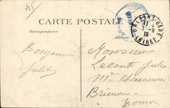 CPA the camp of Cercottes View Militaria Plane