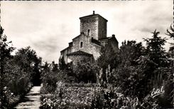 Germigny of Close - the Church - the Apse - Sight of the Garden - CPA