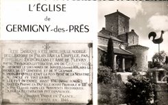 Germigny of Close - the Church - Souvenir - CPA