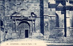 Pithiviers - Entrance of Egise - CPA