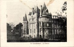 Combreux - the Castle - CPA