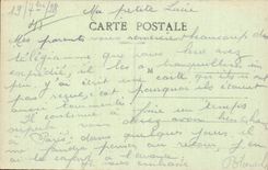 Combreux - the Castle - CPA