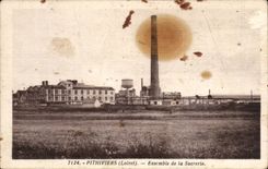 Pithivieres - Together of the Sugar refinery - CPA