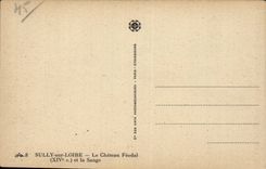 Sully on the Loire it Feudal Castle - CPA