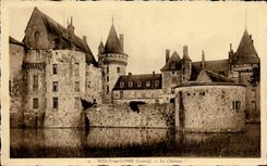 Sully on the Loire it Feudal Castle - CPA