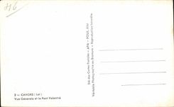 Cahors - View - Pont Valentre - CPA