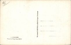 Cahors - Turn of the Pope Jean XXII - CPA