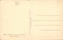 Cahors - Castle of Mercues - CPA