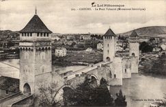 Cahors it Valentre Bridge - CPA