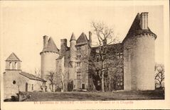 Environs de St Cere - Chateau de Montal et la Chapelle - CPA 