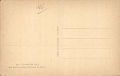 Cabrerets - Les quais et ruines - CPA 