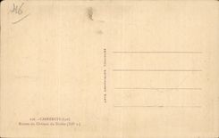 Cabrerets - Ruines du Chateau du Diable - CPA 