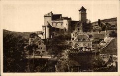 Cajarc - Chateau feodal - CPA 