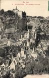 Rocamadour - Vue Generale de Face - CPA 