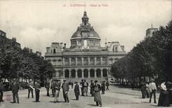 Saint Etienne - Town hall - CPA