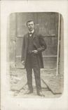 Real photo Le Havre 1907Fantaisy - Men - Stern Man - CPA