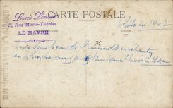 Real photo Le Havre 1907Fantaisy - Men - Stern Man - CPA