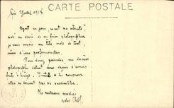 Real photo Fantasy - Men - older man with beard Doctor Liege Paris - CPA