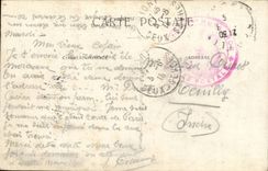 Real photo Niort Fantasy - Men - handsome man in label - CPA