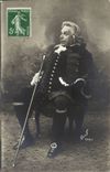 Real photo Fantasy - Men - older man in noble costume Theater - CPA