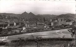 Saint Etienne - View - Sports ground - Residence of the Sappers Firemen - CPA