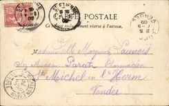 Saint-E'tienne - escuela de arte - CPA