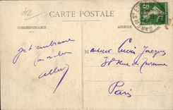 Saint Etienne - Town hall - CPA