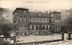 Saint Etienne - Palate of Arts - Museum - CPA