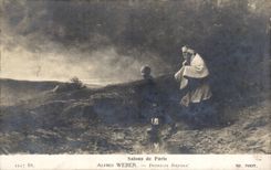 CPA Fantaisie Salons de Paris Alfred Weber Derniers rayons !