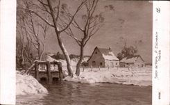 CPA Fantaisie Salon de Paris Eschbach Neige